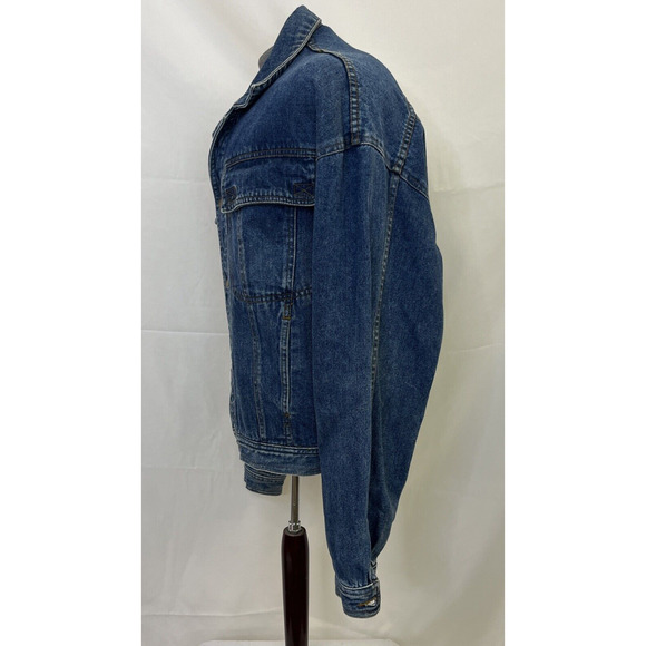 Rugged American by Dash Denim Jacket Vintage Trucker No Size FS Benefits Charity - Picture 2 of 13